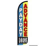 Payday Advance Loan Windless flag Without Pole Advertisement /Business Flags | Feather Flag |