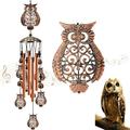 Owl Wind Chimes for Outside Owl Gifts for Women Mom Grandma Friend 35IN Windchimes Outdoors Clearance Owls Garden Patio Porch Decor by VERNILLA