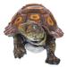 Resin Turtle Tortoise Statue Tabletop Ornament Outdoor Garden Patio Adornment