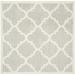 SAFAVIEH Amherst Willmer Geometric Area Rug Light Grey/Beige 7 x 7 Square