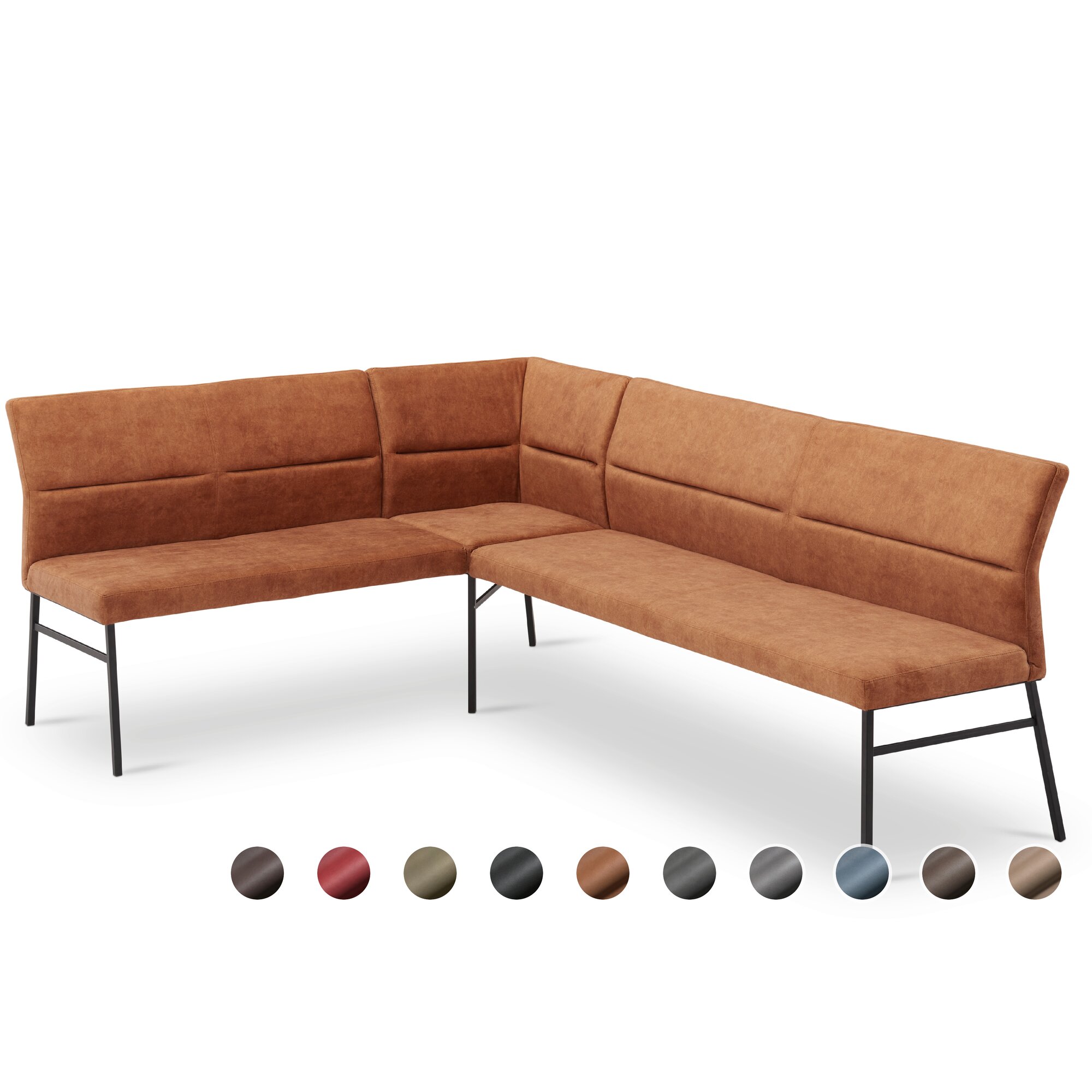 Schösswender »Lyon 100« Eckbank 180/200 cm / Gavin 07 hellblau