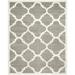 SAFAVIEH Amherst Willmer Geometric Area Rug Dark Grey/Beige 5 x 5 Square