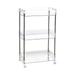 ZCFZJW Home Decor Clearance-Transparent Rolling Storage Trolley Laundry Room Organizer 3 Tier Mobile Shelving Unit Bathroom Organizer Rolling Utility Trolley For Kitchen Bathroom