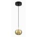 George Kovacs Lighting - Halo - 10W 1 LED Mini Pendant-5 Inches Tall and 5