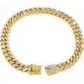 Diamond Gold Dog Collar Dog Necklace Hip Hop Style