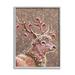 Stupell Industries Deer Antler Holiday Ornaments Framed On Wood by Pip Wilson Painting Wood in Brown | 30 H x 24 W x 1.5 D in | Wayfair
