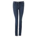 Abercrombie & Fitch Jeans - Low Rise Skinny Leg Denim: Blue Bottoms - Women's Size 25 - Dark Wash