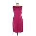 Eliza J Casual Dress - Sheath: Pink Dresses - New - Women's Size 2