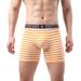 zuwimk Men Underwear Men s Jockstraps Jock Strap Stretch Supporters Breathable Mesh Underwear Low Rise Yellow XL