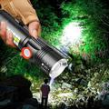 WQJNWEQ Led Rechargeable Flashlight Flashlights with Sidelight Usb Rechargeable Zoomable Waterproof Best Small Flashlight for Camping Outdoor Sales