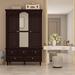 Alcott Hill® Werlin Armoire Wood in Brown | 70.9 H x 47.2 W x 20 D in | Wayfair 79D4A9EB060240B5ACAD671810BC8AF6