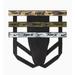 Men s Nike KE1188 Essential Cotton Stretch Jockstrap - 3 Pack (Black/Camo/Khaki XL)