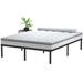 Alwyn Home Golinda 14" Bed Frame Metal in Black | 14 H x 71.57 W x 83.58 D in | Wayfair F3ABA168CF4B4475AD440E1D92251041