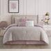 Willa Arlo™ Interiors Lockesburg Comforter Set Polyester/Polyfill/Microfiber in Pink/Yellow | Cal. King Comforter + 4 Additional Pieces | Wayfair