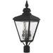 Canora Grey Reuma Lantern Head Metal in Black | 26.75 H x 10.63 W x 10.63 D in | Wayfair 3182BE6C74634E57879943794883E0C1