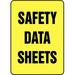 Accuform Safety Data Sheets Safety Sign Alum MCHM517VA