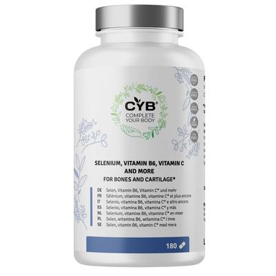CYB Knochen & Knorpel Komplex Selen+Vit.B6+C Tabl. 180 St Tabletten Image