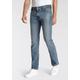 5-Pocket-Jeans LEVI'S "513 SLIM STRAIGHT" Gr. 32, Länge 36, blau (farout) Herren Jeans 5-Pocket-Jeans