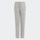 Sporthose ADIDAS SPORTSWEAR "ESSENTIALS 3STREIFEN HOSE" Gr. 164, N-Gr, grau (medium grey heather, white) Kinder Hosen Jogginghosen