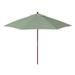 Arlmont & Co. Nivaeh 9' Market Sunbrella Umbrella, Wood | 97.5 H x 108 W x 108 D in | Wayfair B03F380427EE42D9976D1ABF79C43C13