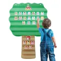 Planificateur visuel en forme d'arbre pour enfants tableau de Routine quotidienne outils de