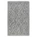 Berlin Tania Dark Gray Hand-Hooked Wool Area Rug 5' x 8' - Amer Rug BER80508