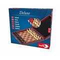 Noris 606108005 - Deluxe Schach, Holzbox mit magnetischen Spielfiguren, Reisespiel - Noris Spiele