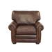 Fenway Studio Genuine Top Grain Leather Extra Deep Armchair