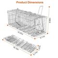 SHCKE Mouse Trap Rodent Trap Live Catch Cage Humane Mouse Trap Live Animal Cage Trap for Rats Mice Gopher Rodents Chipmunks and Similar Sized Pests
