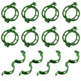 Garden Plant Support Clips Tomato Clips Plant Ties Trellis Clips For Tomato Cucumber Flower Squash Vine/50 PCS/White