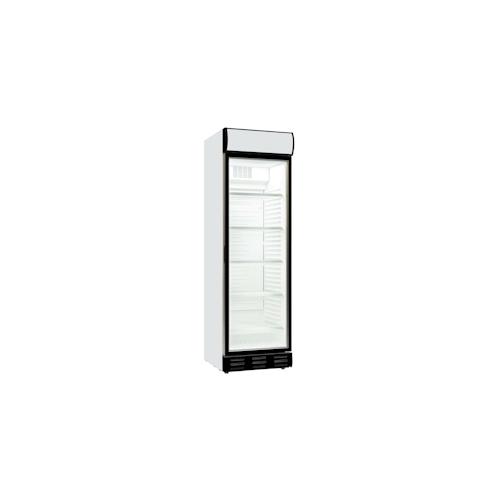 Flaschenkühlschrank mit Glastür Getränkekühlschrank Kühlschrank Gastro 362 L Display