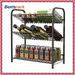 Bextsrack 3 Tiers Adjustable Storage Shelf for countertop-(Bronze)