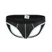 BIZIZA Mens Briefs Underwear Low Rise See Through Sexy Jockstrap