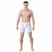 zuwimk Mens Underwear Briefs Men s Jockstrap Underwear Mesh Jock Strap White XXL