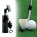 Golf Club Brush Anti Leak Reservoir Tube Professional Putter Groove Cleaner black