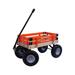Berlin Big-Foot Kid s Wagon by AmishToyBox.com - Perfect Wagon for Children and Toddlers - Amish Made in Ohio USA - 10 No-Flat Tires Orange