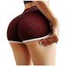 Workout Shorts for Women High Waisted Butt Lifting Ruched Tik Tok Leggings Compression Gym Tights Plus Size Yoga Pants