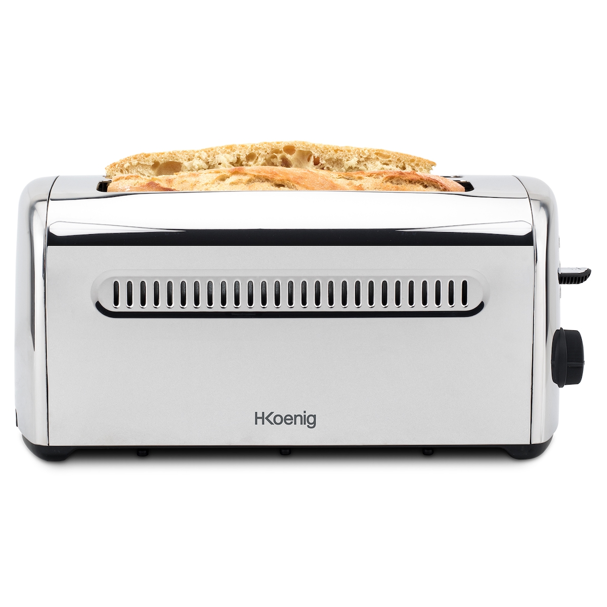 H.Koenig TOAS32 Toaster 4 Scheiben, Edelstahl… Image