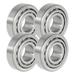 EPOTOOR Golf Cart Front Wheel Hub Bearings 4 Pcs For Club Car Precedent 2004 - UP