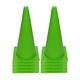 15 Inch Football Sport Agility Cone, Outdoor Festival Event Venue Stackable Plastic Marker Cone Traffic Training Cone (Color : Green, Size : 20 Pack)