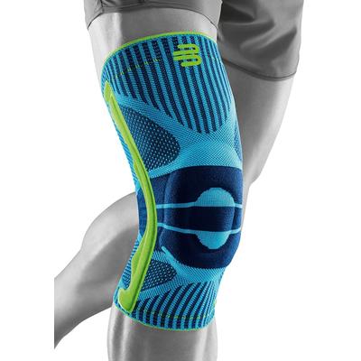 Kniebandage BAUERFEIND "Knee Support", Herren, Gr. M, blau, Obermaterial: 57% Baumwolle, 41% Polyester, 2% Elasthan, Bandagen