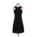 INC International Concepts Cocktail Dress: Black Solid Dresses - Women's Size Small