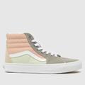 Vans sk8-hi trainers in grey multi