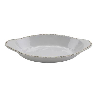 GET SD-08-UM Oval Side Dish, 8 1/2" x 4 1/2", Melamine, Urban Mill, White