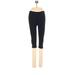 Nike Active Pants - Super Low Rise Skinny Leg Cropped: Black Activewear - Women's Size X-Small