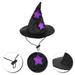 Witch Hat Dog Hat Halloween Pet Costume Witch Hat Decorative Cat Witch Hat