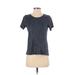 J.Crew Short Sleeve T-Shirt: Blue Polka Dots Tops - Women's Size Small