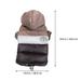 1pc Dog Warm Vest Pet Clothes Puppy Costume Pet Outfit Winter Pet Dog Supply