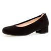 Pumps GABOR "ATHEN", Damen, Gr. 41, schwarz, Textil, klassisch, Schuhe, Abendschuh, Festtagsschuh, Blockabsatz, in komfortabler Schuhweite G