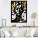 Mercer41 Gold Transcending Female Portrait II - Modern Woman Wall Art Prints Metal in Black | 32 H x 24 W x 1 D in | Wayfair